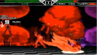 KOF WOJ Clone Kyo Blood vs DG Rugal