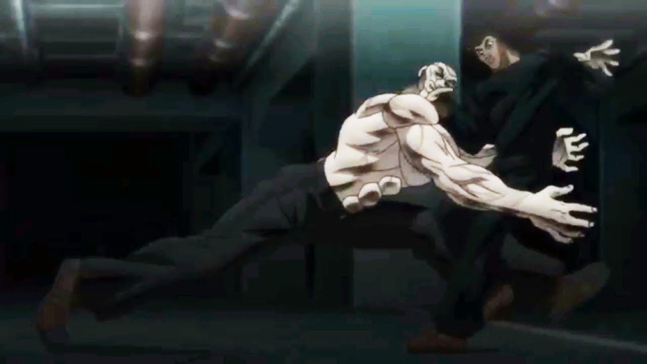 YUJIRO HANMA VS JACK HANMA ( DUBLADO) The Grappler Baki 