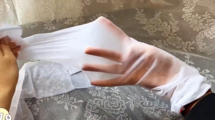 长筒白丝测评