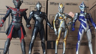 改件制作，自改达拉姆shf展示，黑暗三人组终于齐了