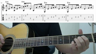 Game Of Thrones Main Theme  - Easy Fingerstyle Guitar Playthrough Tutorial Lesson With Tabs