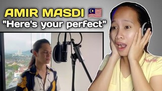 AMIR MASDI - HERE'S YOUR PERFECT || REACTION