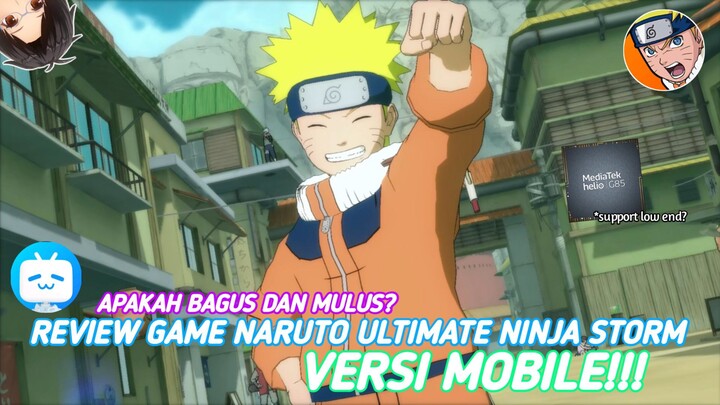 Apakah Bagus & Mulus? | Review dan Tes Game Naruto Ultimate Ninja Storm Mobile - [Vtuber Indonesia]