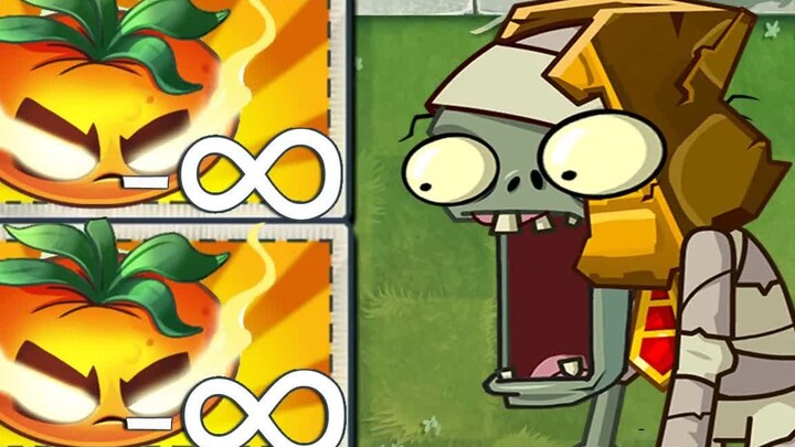 PvZ 2 Ultimate Infinity – Semua Tanaman Level Maksimum Melawan 100 Zombi Versi Hari Minggu
