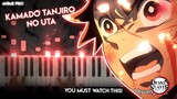 Kamado Tanjiro No Uta - Kimetsu no Yaiba/Demon Slayer Ep 19 OST/ED | Piano