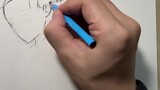 [ทาสีด้วยมือ] วิธีการวาดทักษะผมแห้ง! !