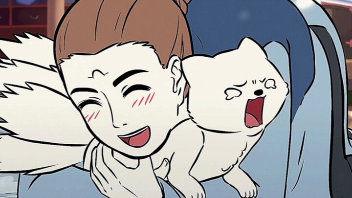 Jiuyue was so cute when she was little~