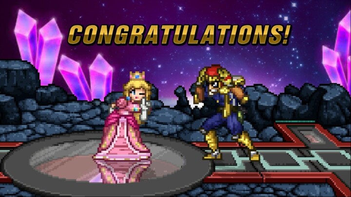 Super Smash Flash 2 - Classic Mode with Peach (Easy)