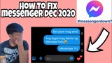 How to Fix Messenger Down || Dec 10 2020 (Slow Delivered Messeges)