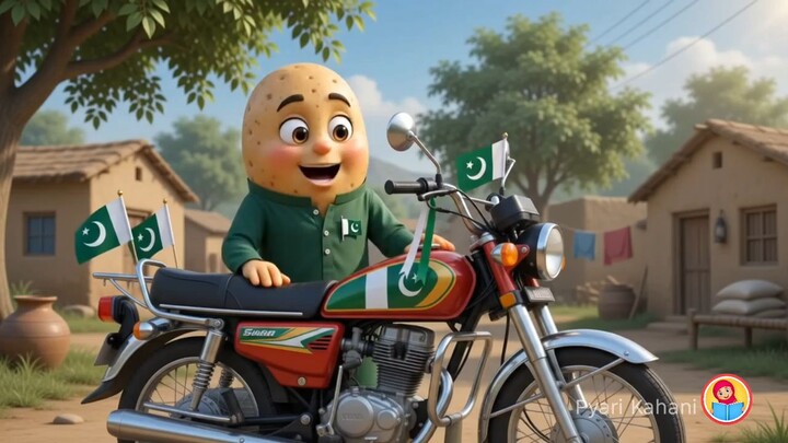 aloo nay 14 August kesy celebrate Kiya 🇵🇰🎉