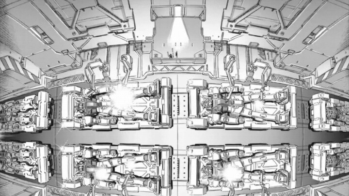 [Io cuối cùng không cần lái Zeon] Serial truyện tranh Gundam Thunder Zone AE Club cho Io thấy xưởng 