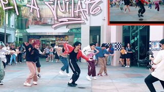 [Z-axis Dance Troupe] มุมมองจากผู้คนที่ผ่านไปมาเกี่ยวกับการแสดงโรดโชว์คุณภาพสูงแบบช็อตเดียวของบอยกรุ