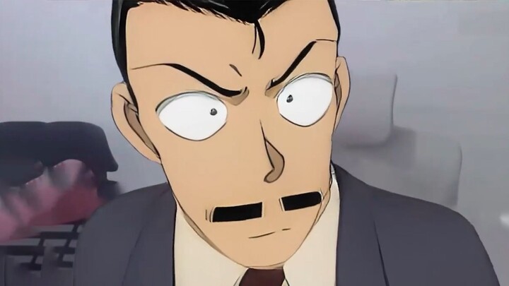 毛利小五郎：我是挂件？回答我！look in my eyes！