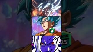 Dragon Ball super CC Goku 🔥🔥 Rank battle #dbs #dbz #dbgt #dragonballsuper #goku #dragonball #vegeta