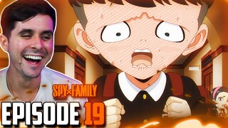 "I WOULD BE SO EMBARRASSED" SPY x FAMILY Episode 19 REACTION!