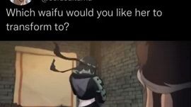 Which waifu would you like her to transform to? 🔥I #shorts 🔥