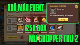 Hải Tặc Đại Chiến - KHÔ MÁU EVENT CHUẨN BỊ ÚP LỤC THỨC KHỦNG...TÍCH TRỮ 180K BÚA GỖ