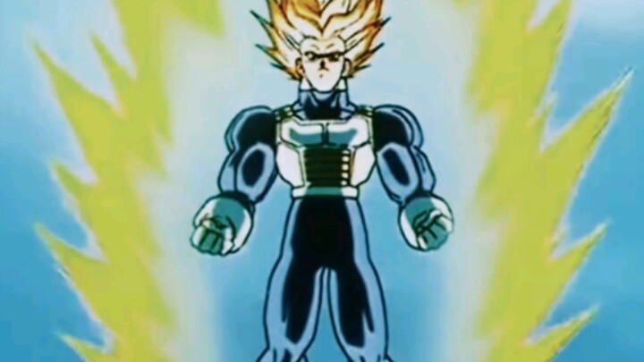 Trunks in his super ruthless form versus the complete Cell