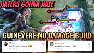 Guinevere Buff No Damage NO Cooldown Build 2022 | Top Global Guinevere | Mobile legends