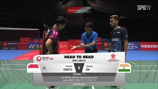 [BWF] MS - Semifinals | Jonatan CHRISTIE vs Lakshya SEN H/L