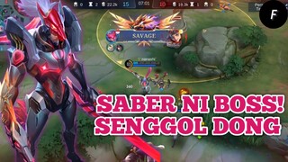 SABER NI BOSS SENGGOL DONG!