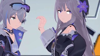 【星穹铁道MMD】银狼x黑塔的危险派对