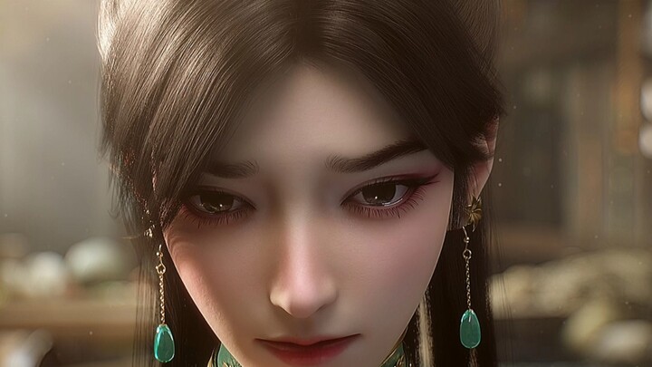 Tetap saja senior perempuan yang paling baik, mukanya jadi bersih dan lebih cantik banget～