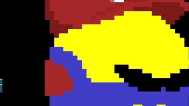 Mario biến hình thành Pac-Man