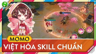 Onmyoji Arena | Việt hóa Skill Momo Đào Hoa Yêu, Support mới có thể hồi sinh 3 người trong combat