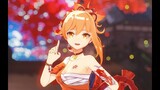 【Genshin Impact MMD／4K／60FPS】Yoimiya【アイシテ】