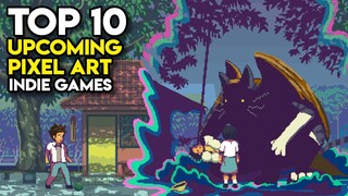 Top 10 Upcoming PIXEL ART Indie Games on Steam