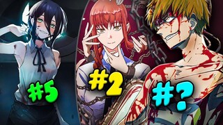 TOP 10 THỢ SĂN QUỶ MẠNH NHẤT TRONG CHAINSAW MAN 🔥