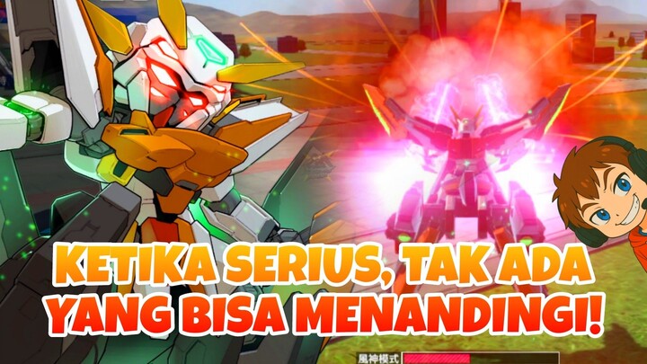 KETIKa SERIUS, TAK ADA YANG BISA MENANDINGI! - Gundam Supreme Battle