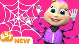 Itsy Bitsy Spider 🕷 Lagu Anak | BST Kids Bahasa Indonesia