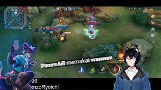 Panen Kill pakai hero wanwan!! |MLBB