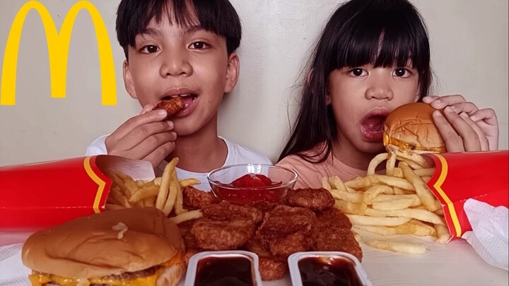 ASMR MUKBANG MCDONALD'S | JEROME & JUSTINA | EATING SHOW