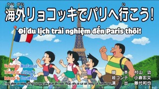 Doraemon - Tập 820: Đi du lịch trải nghiệm đến Paris thôi - Pháo hoa gà sao chép