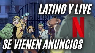 ANUNCIOS IMPORTANTES DEL DOBLAJE LATINO Y DEL LIVE | ONE PIECE