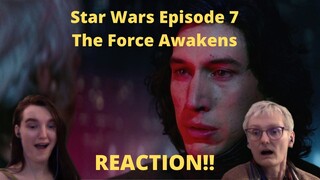 FIRST TIME WATCHING STAR WARS EPISODE 7: THE FORCE AWAKENS!!!