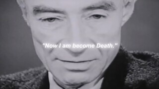 Oppenheimer: "Now I am BLEACH, the destroyer of worlds"