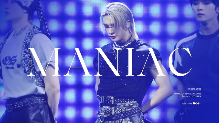 [4K] 黄铉辰直拍 MANIAC 231214AAA颁奖礼 饭拍Ace｜Straykids