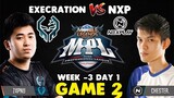 NXP SOLID vs EXECRATION THE IMPOSSIBLE COMEBACK! Game 3 | MPL-PH Season 6 - Mobile Legends