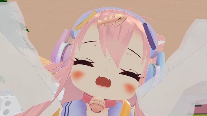 "VRChat" adalah hari yang lucu untuk meminta pelukan!? (つ´ω`)つ♡