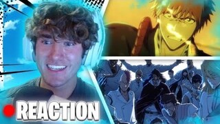 A Blind Reaction to Bleach's NEWEST Thousand Year Blood War Trailer