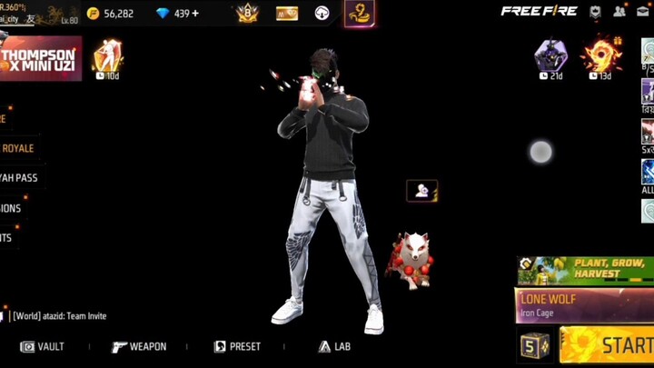 free fire ওল্ড কালেকশন
