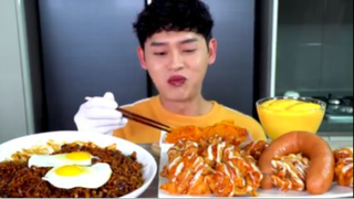 Mì Trứng Đậu Đen Ngọt Ngào #amthuc #monngon