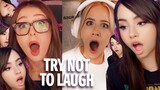 Try not to laugh CHALLENGE 49 - by AdikTheOne REACTION !!!