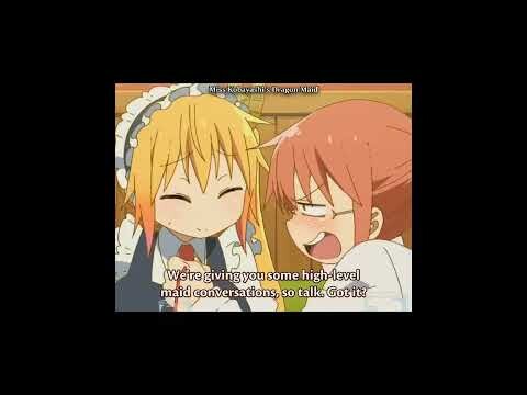 [ Anime Moments ]  Miss Kobayashi's Dragon Maid - Moments #575