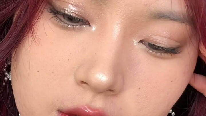 This rich heiress makeup really suits square-faced girls—after I finished it, I was totally stunned!