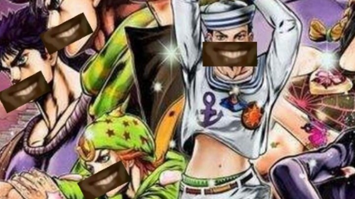 ⚡️Khi tôi sử dụng phương pháp xếp chồng vật liệu của Demon Slayer để xếp chồng JOJO⚡️